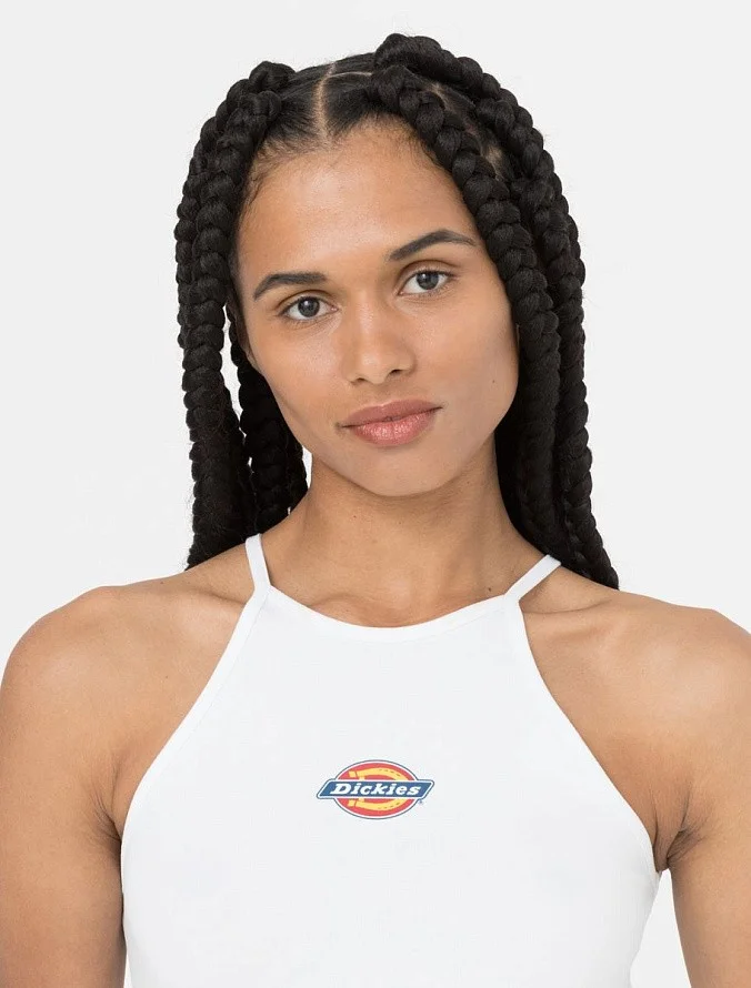 Топ женский Dickies Chain Lake Vest Tank White