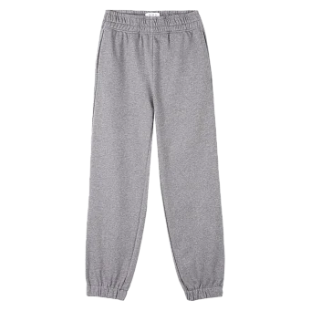 Штаны на резинке женские SHU меланж тёмно-серые