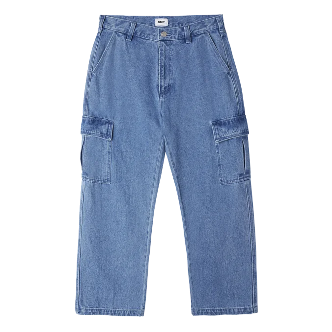Джинсы Obey Bigwig Cargo Denim Pant