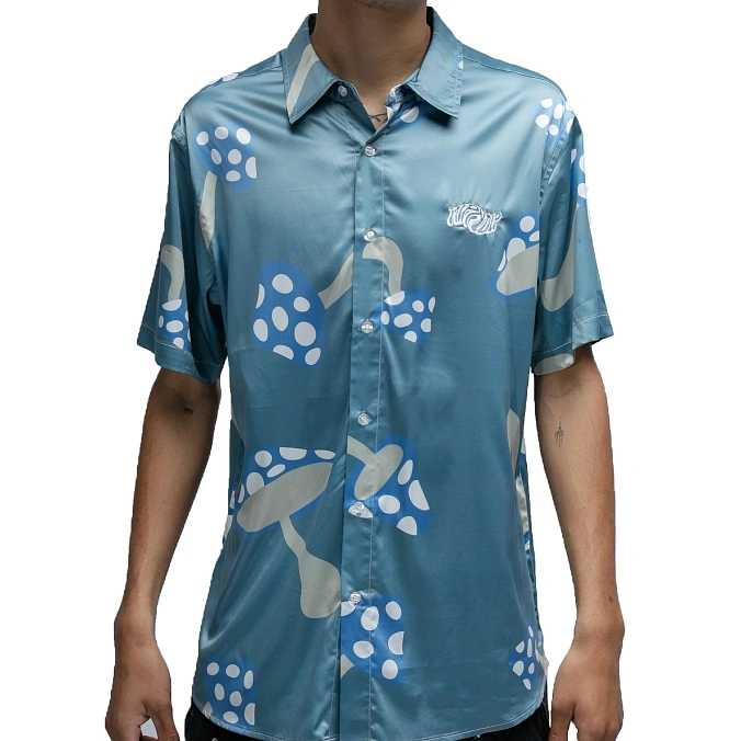 Рубашка RIPNDIP Euphoria Button Up Light Slate