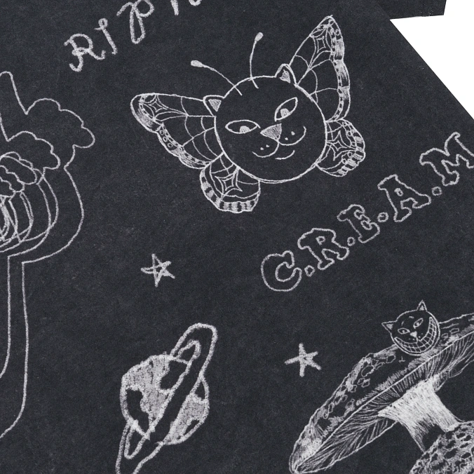 Футболка RIPNDIP Nermal Domination Tee Black Wash